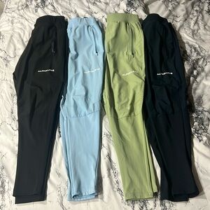 Alphalete infinity tech jogger pants lot medium